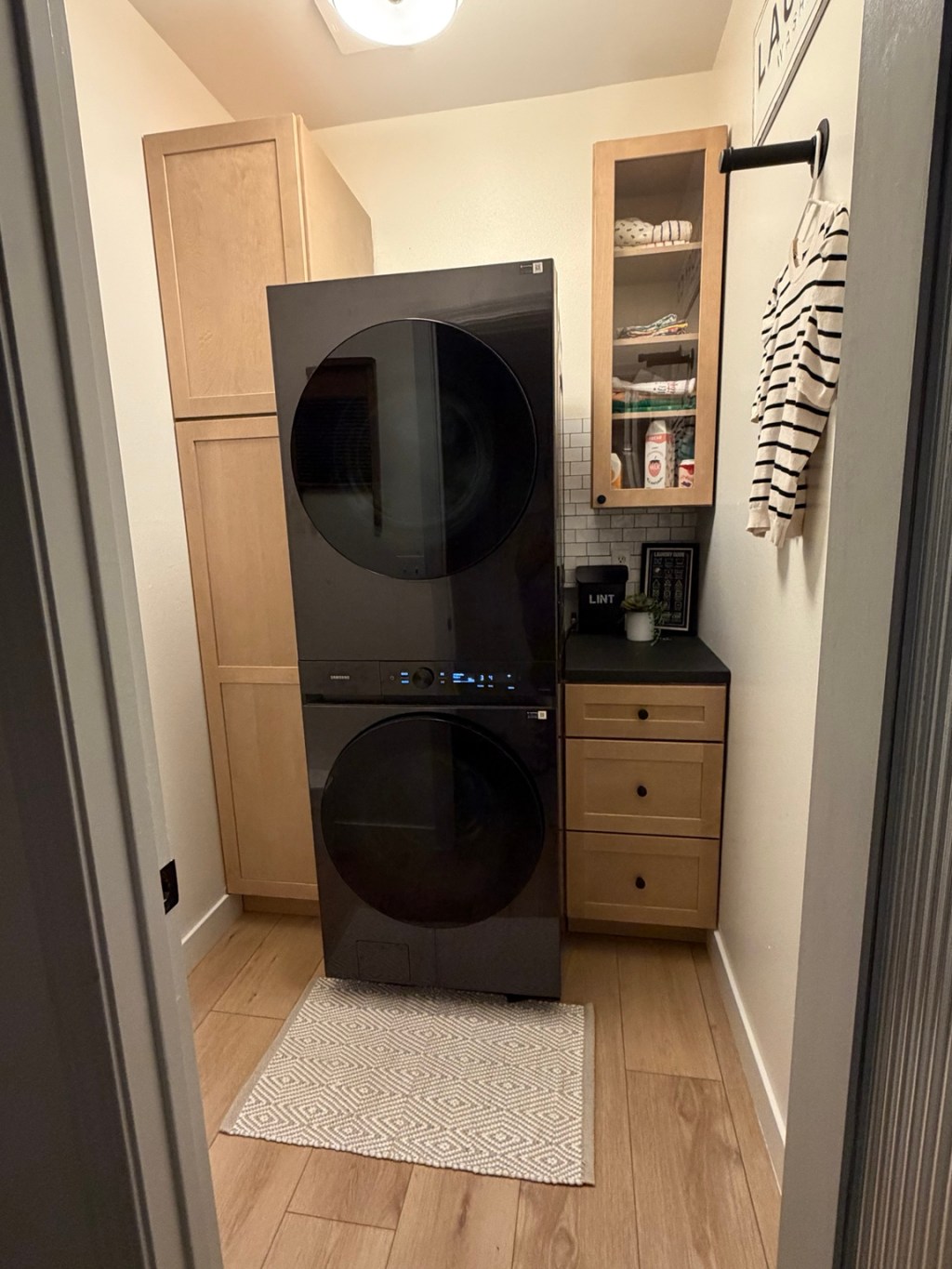 How We Added Storage to a Small Laundry Room
