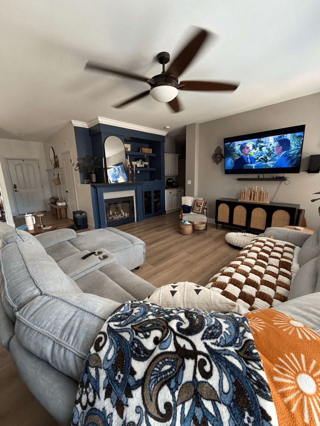 Our Living Room Makeover: From Farmhouse to Modern Organic