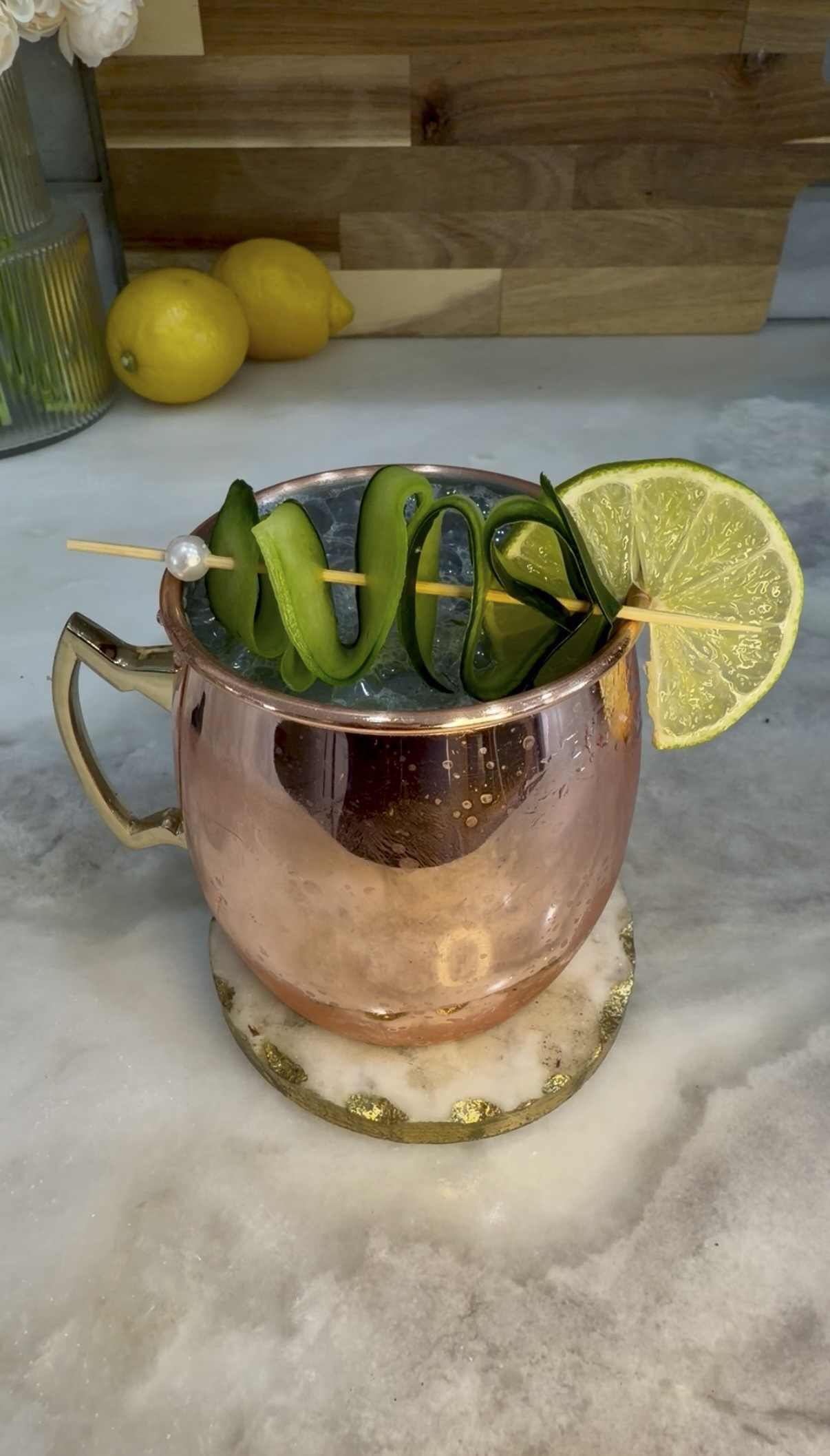 Cucumber Lime Refresher