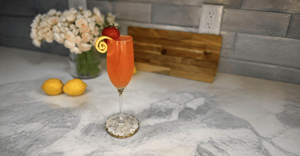 Strawberry Lemonade Fizz + Frozen Strawberry Yogurt Dog Treats